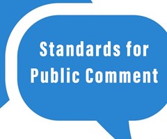 Standards for Public Comment