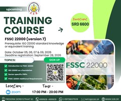Training FSSC 22000